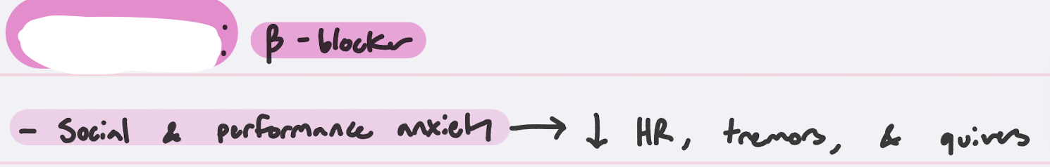 <p>non-benzodiazepine for anxiety</p><p>antihypertensive </p>