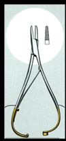 <p>Identify the Needle Holder</p>
