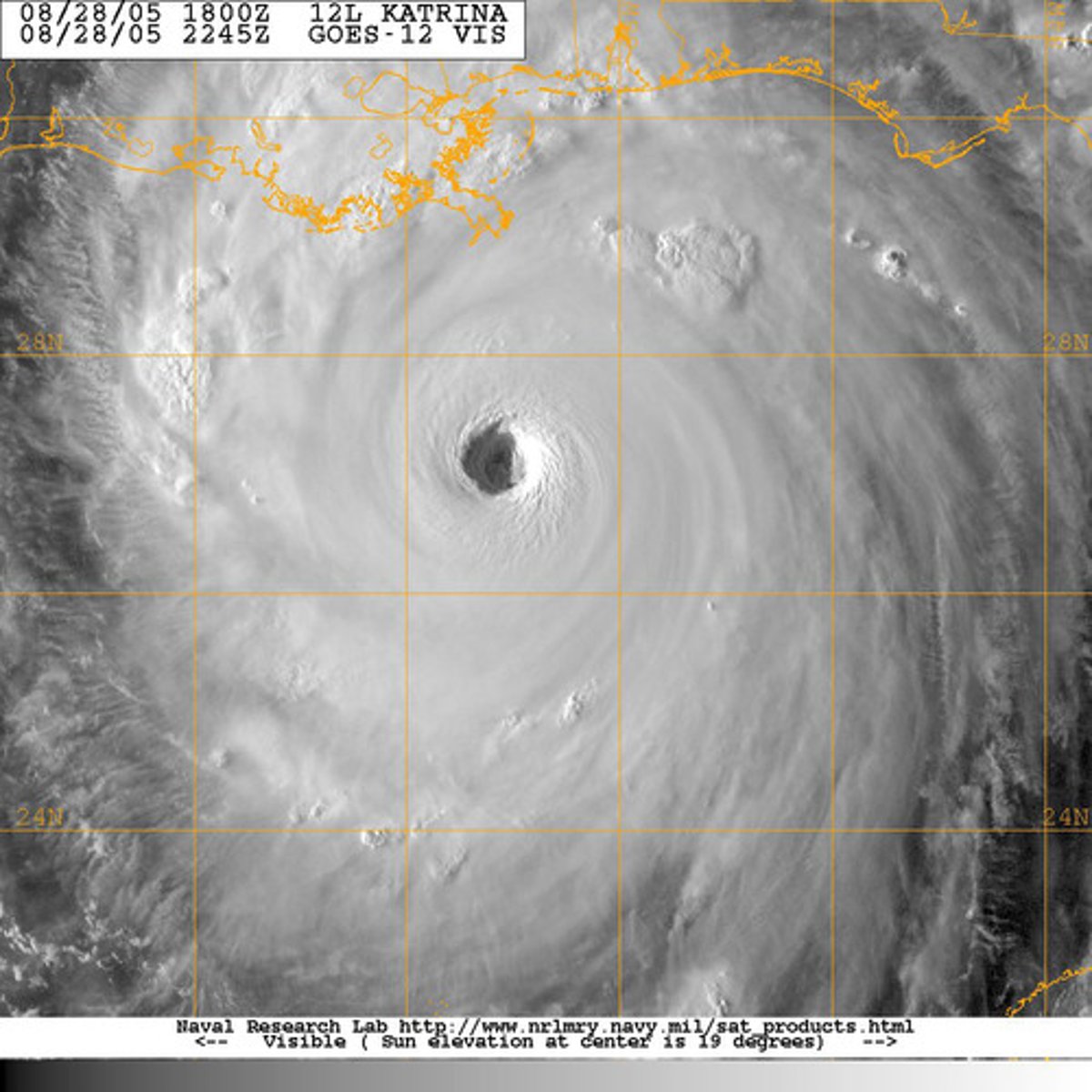 <p>Classifies hurricanes according to wind speed, air pressure in the center, and potential for property damage.</p>