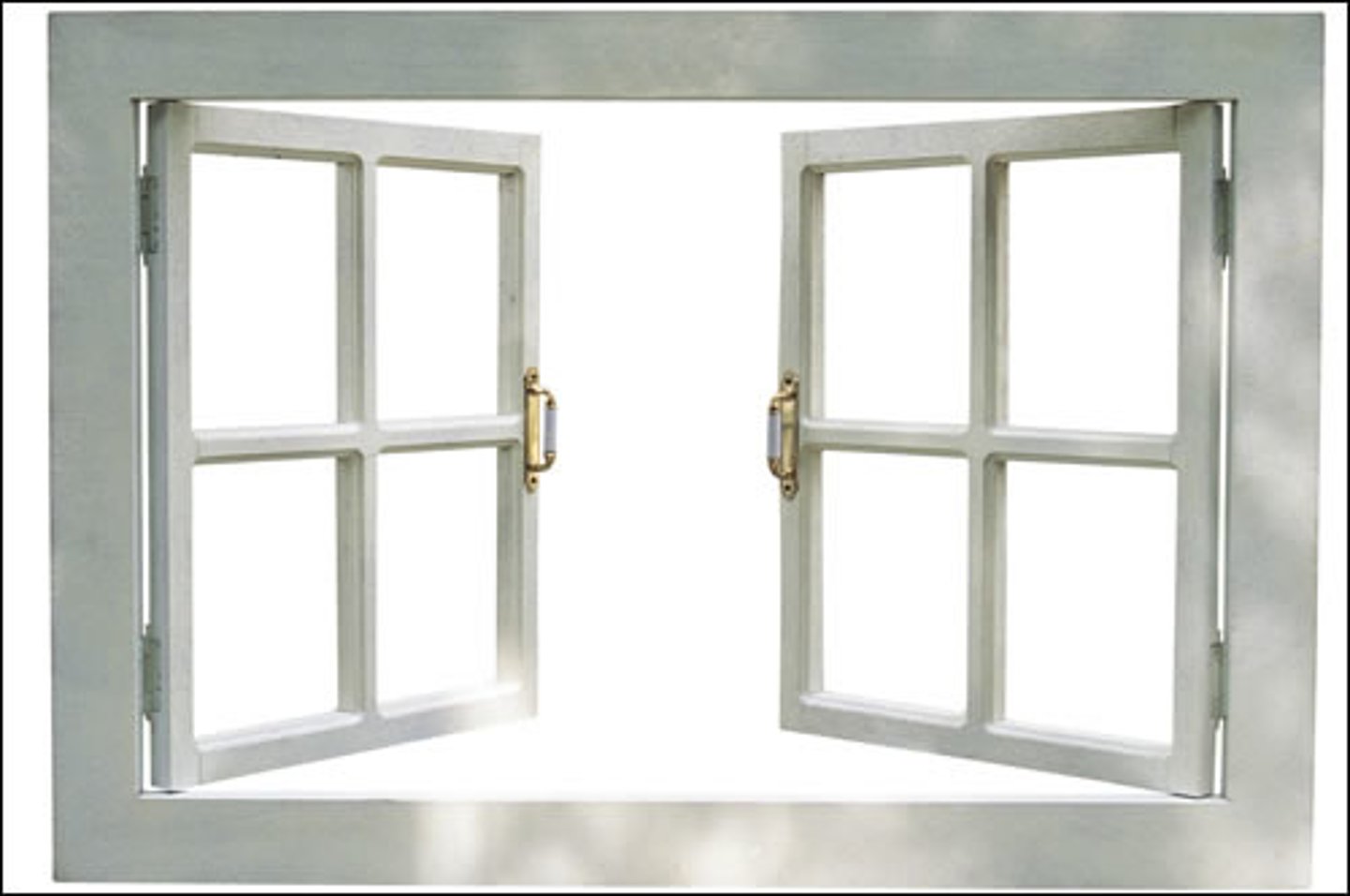 <p>a window sash opening on hinges generally attached to the vertical side of the frame</p>