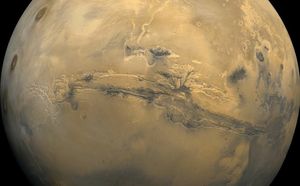 <ul><li><p>larger planet</p></li><li><p>has an atmosphere</p></li><li><p>eolian processes</p></li><li><p>fluvial processes</p></li><li><p>tectonism</p><ul><li><p>mantle plumes</p></li></ul></li><li><p>volcanism</p></li><li><p>lots of lava flows</p></li></ul><p></p>