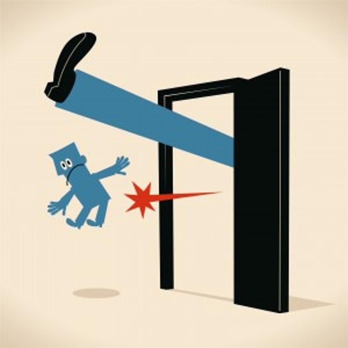 <p>The process of forcing someone to leave a place, especially a country.</p>