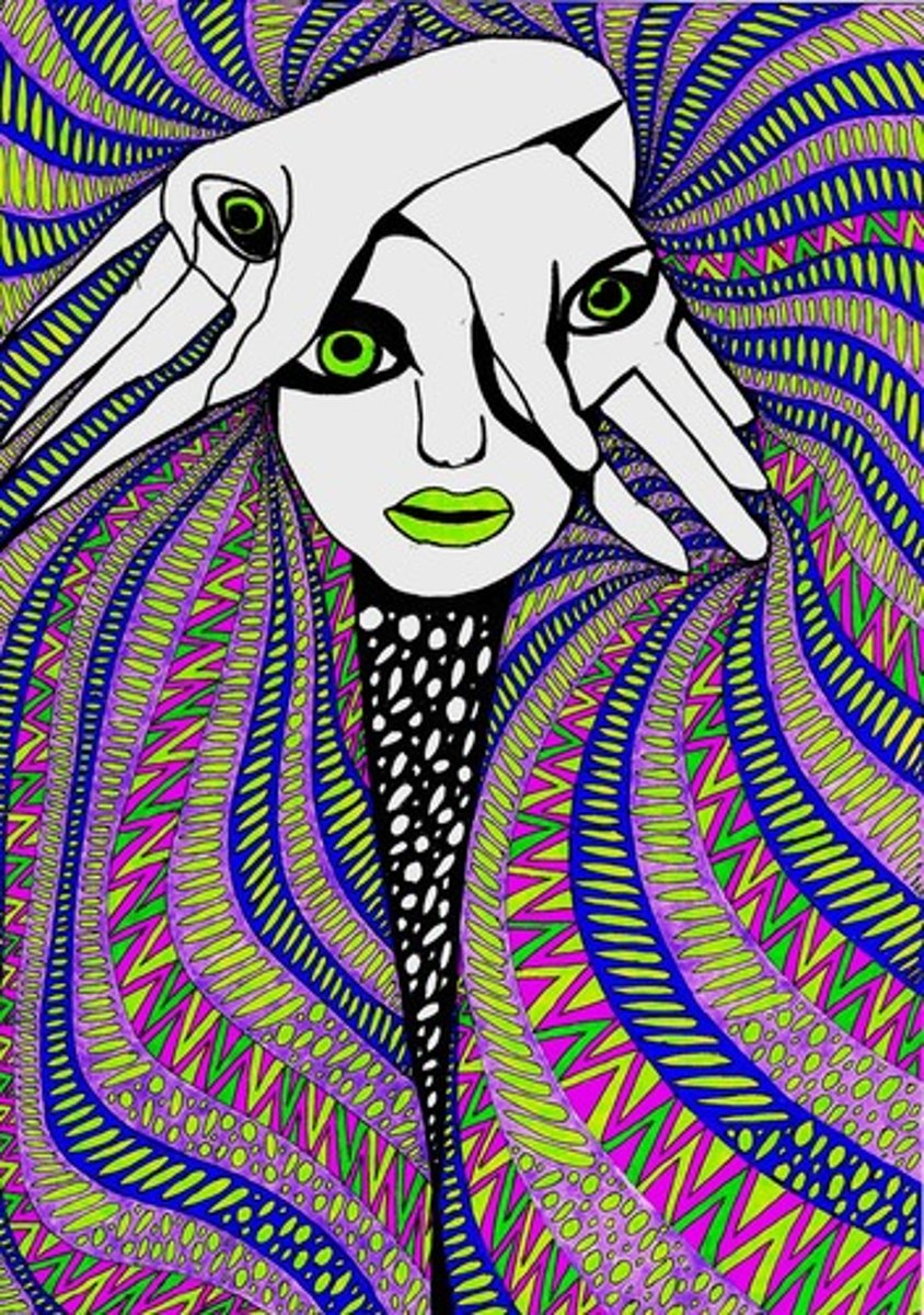 <p>the mental process of sorting, identifying, and arranging raw sensory data into meaningful patterns;</p>
