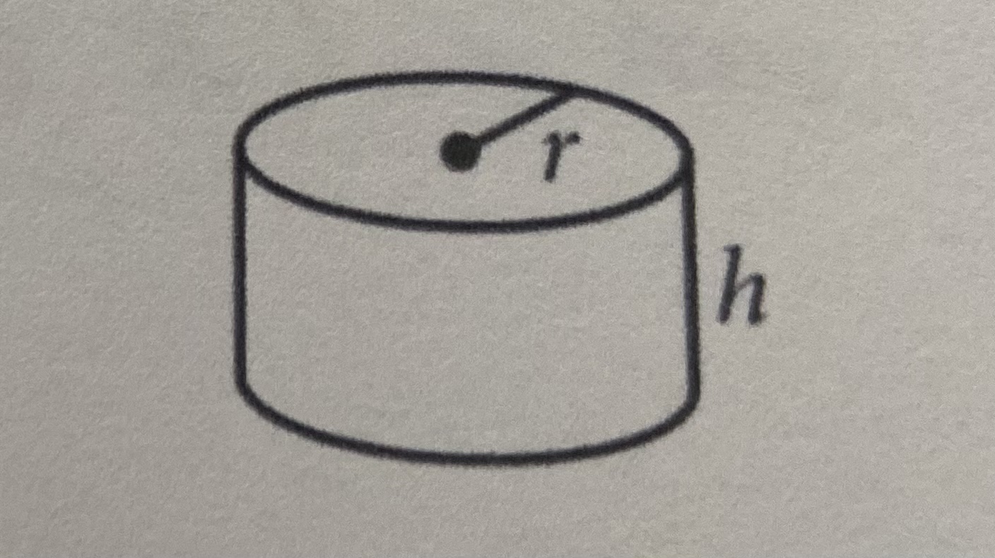 <p>How do you find the volume of this? (idk what to call it)</p>