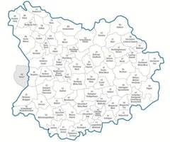 <p>das Gebiet -e</p>