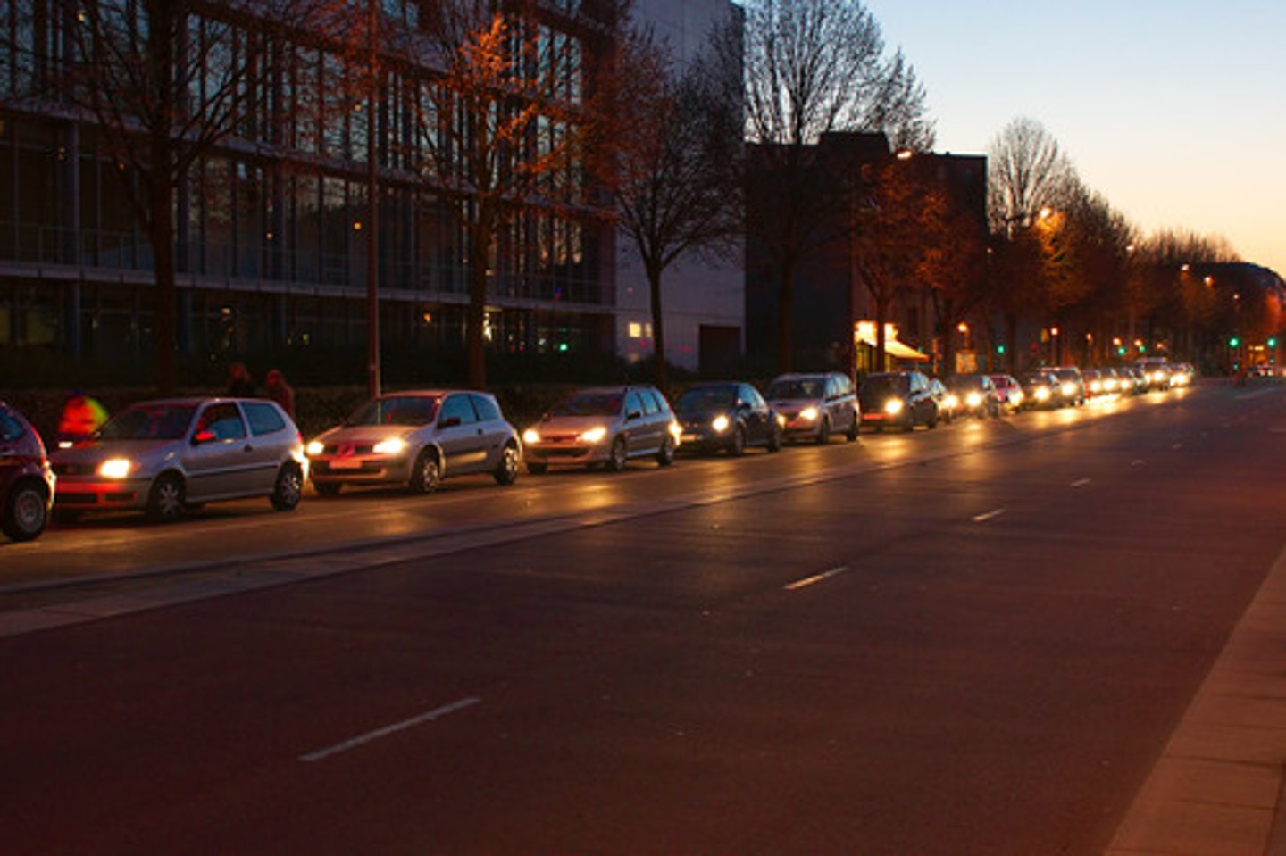 <p>a boulevard</p>