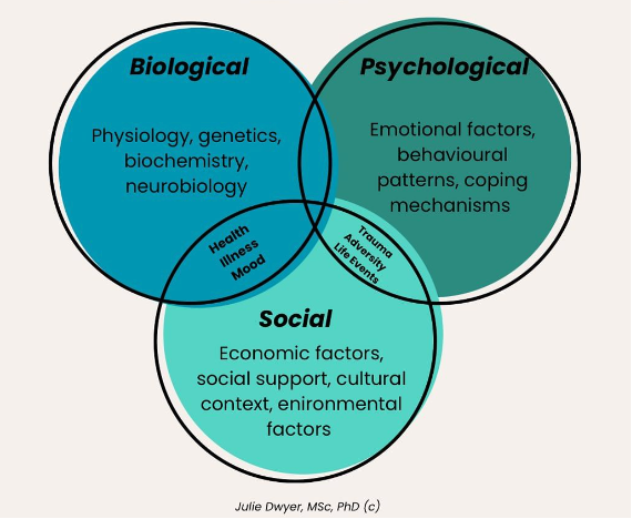 <p>physical problems such as unstable blood sugar, shortness of breath incotience, visible scars etc. can adversely impact on psychological wellibeing and social integration e.g., comorbid depression or anxiety. </p><p>Therefore, patients with long-term conditions may have unmet needs for psychotherappy, psychoeducation and social support. </p>
