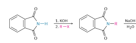 <p>Name the reaction and fill in the product</p>