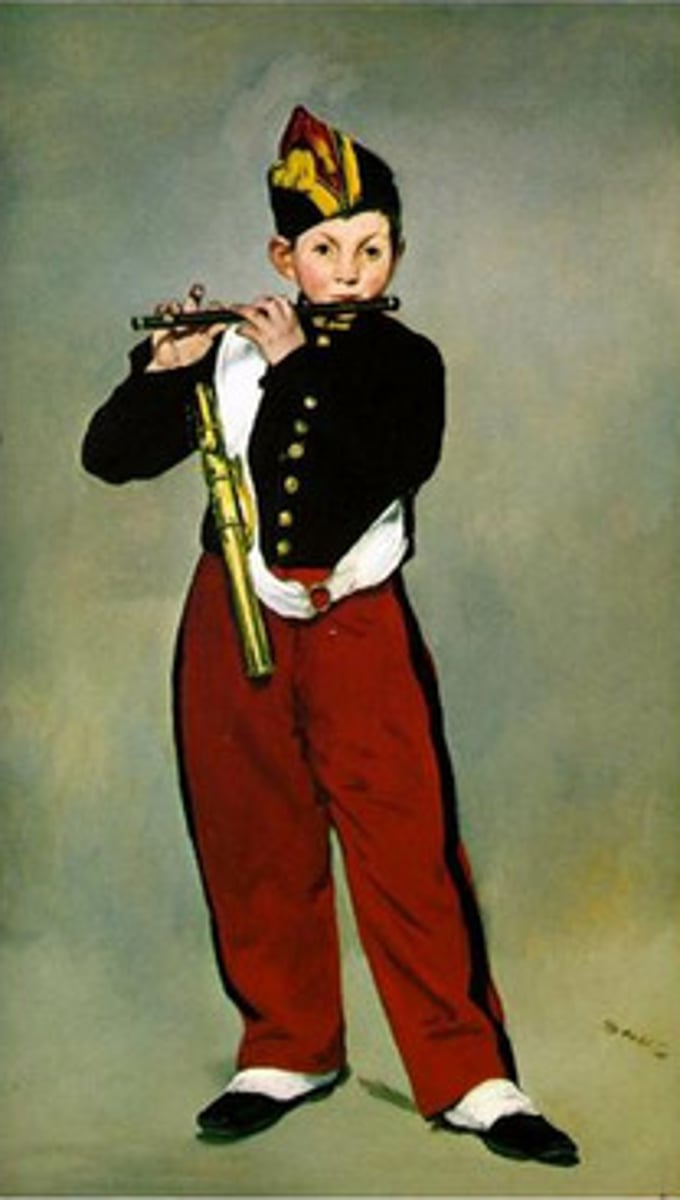 <p>also painted le fifre</p>