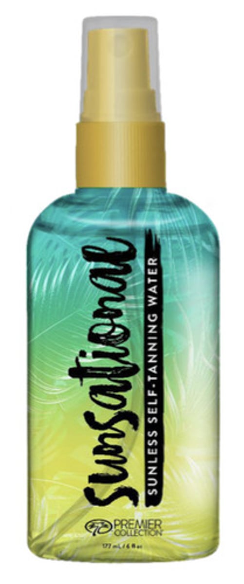 <p>$46</p><p>5.8 oz bottle</p><p>Glistening Crystal Clear Bronzing Water- Dye feee and super lightweight self-tanning blend, which subtly produces beautiful, natural-looking bronzed results that develop gradually over a course of 4-6 hours.</p><p>Açaí and Apricot- Full of Antioxidants, vitamins and essential fatty acids to aid in balancing and enhancing skin’s overall health with glowing results.</p><p>Coffee Bean- works to improve skin’s firmness and tonicity.</p>