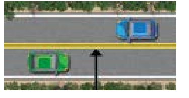 <p>Indicates passing is not allowed for both directions of traffic. You may turn left, to enter or exit a roadway, across double solid yellow lines after waiting for oncoming traffic to clear.</p>