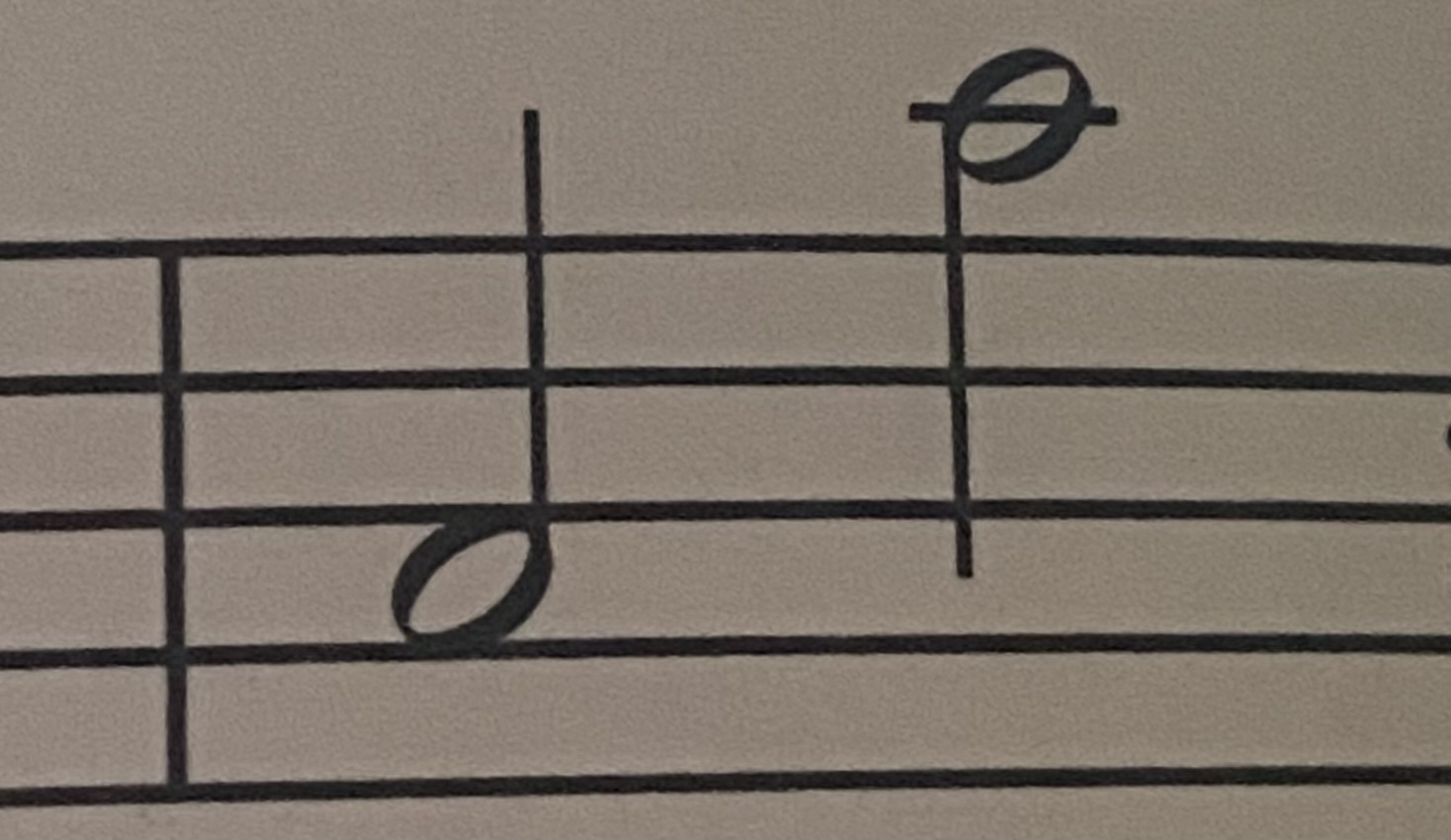 <p>Name the Left Hand Melodic Interval</p>