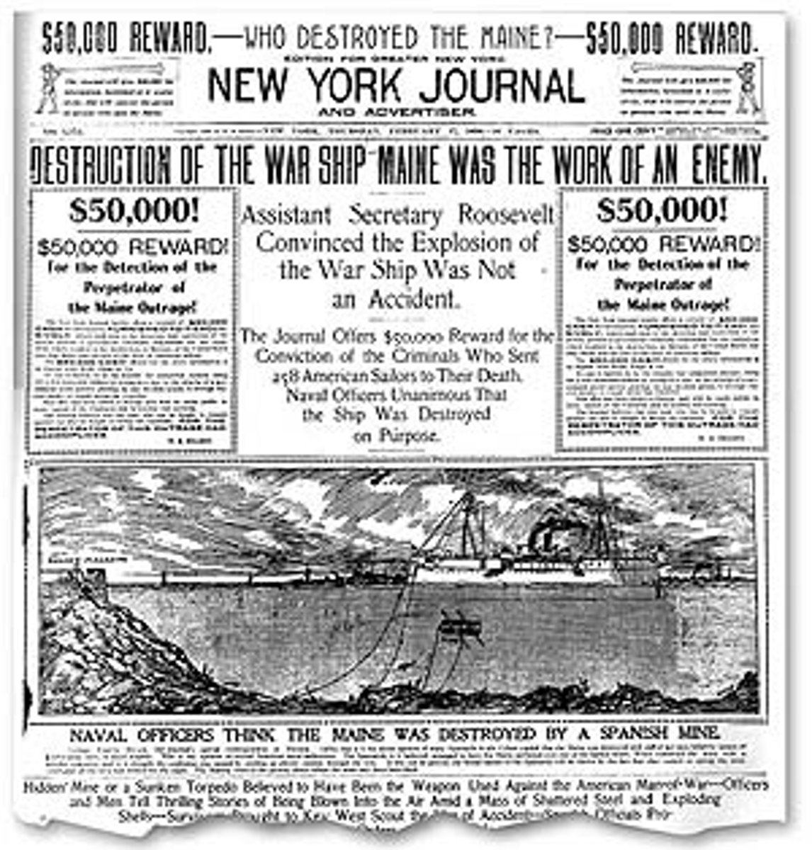 <p>War brought about by a desire to help Cuban rebels gain independence from Spain, preserve American economic interests, and yellow journalism. Ends after 4 months with the Treaty of Paris - Spain frees Cuba, gives Guam and Puerto Rico to U.S., and sells the Philippines to the U.S</p>