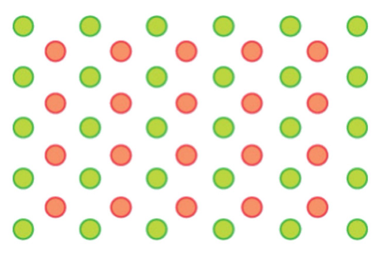 <p>A solid solution with the presence of a regular arrangement of interstitial atoms, leading to entirely new structures unrelated to parent structures.</p>