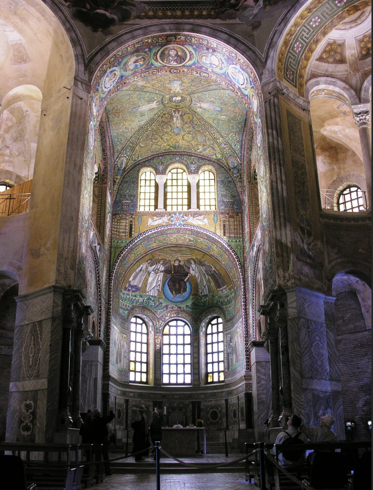 <p>San Vitale, Ravenna, ca 527-548 CE</p>