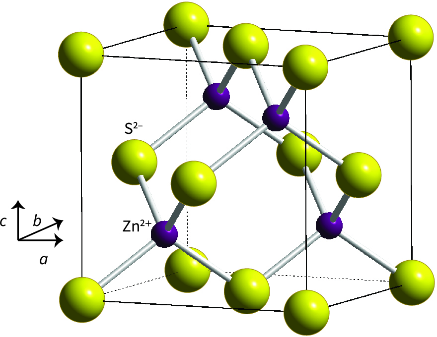 <p>[FCC] + ½ tetrahedral (corner sharing)</p><p>Note: for diamond r = asqr(3)/4</p>