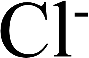 Cl ^ ( - ) 