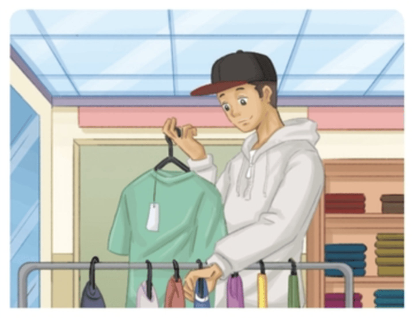 <p>ir de compras</p>
