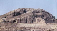 ancient city of Sumer, location of White Temple and Ziggurat