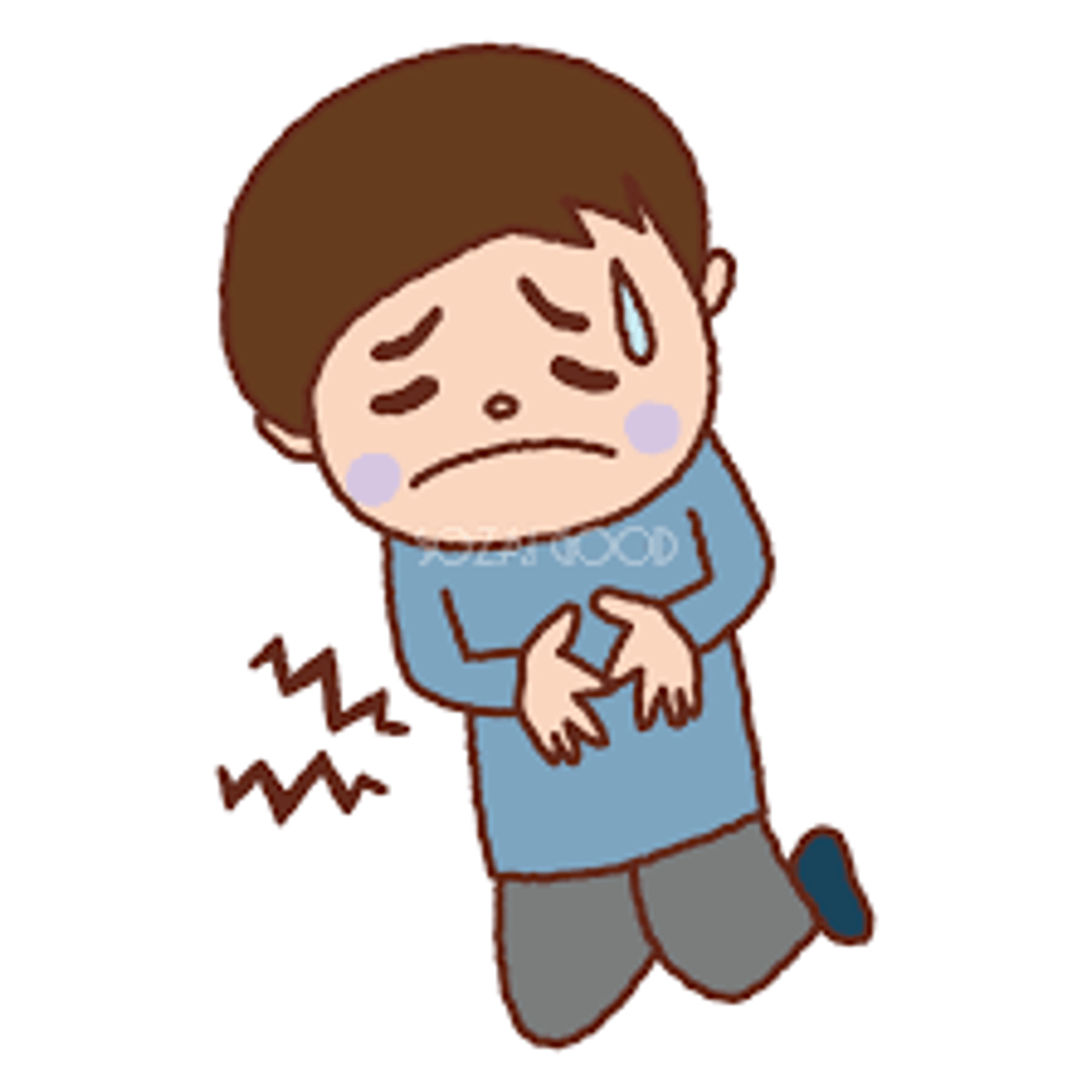 <p>đè, nén, dí chặt, ôm chặt, giữ</p><p>giữ cửa ・ôm chặt bụng</p>