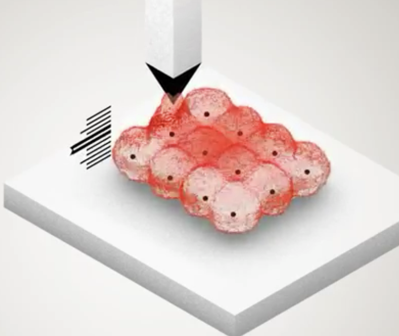<p>A metal is made up of quantum atoms and electrons. If we approach a very thin tip electrically powered, it may tear the electrons from the metal by tunnel effect. </p>