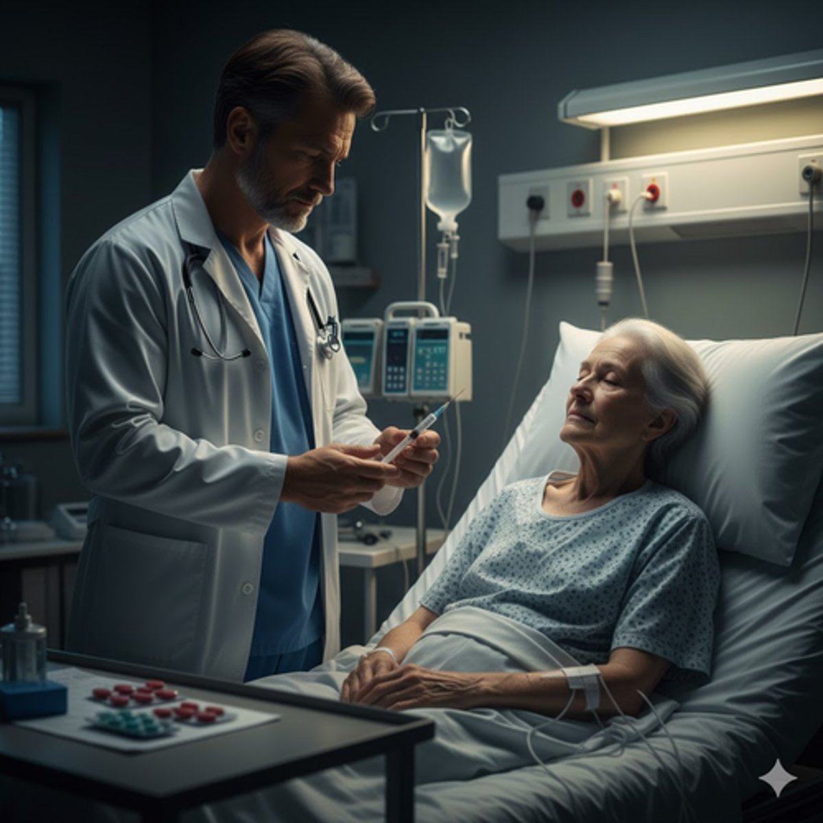 <p>Chapter: Homicide (Homicide Defined: Causation)</p><p>Facts: D(doctor) administered lethal dose of painkillers to terminally ill patient.</p><p>Principle: A doctor seeking to relieve a patient's pain is not guilty of murder if, as a result of the treatment, the patient's life is inadvertently shortened.</p>