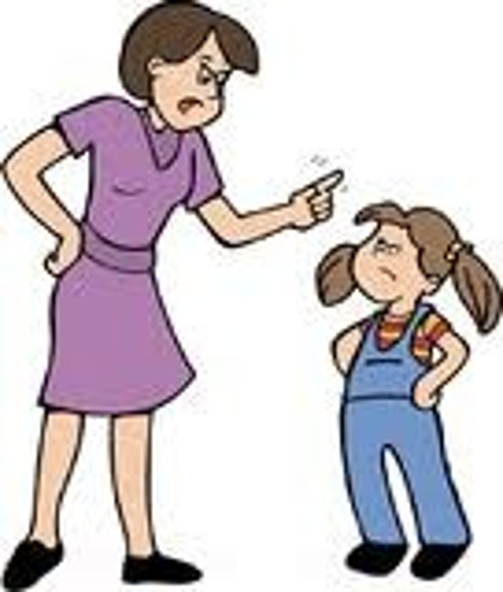 <p>to find fault with angrily</p>