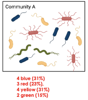<p>(2) microbial diversities: abundance</p>