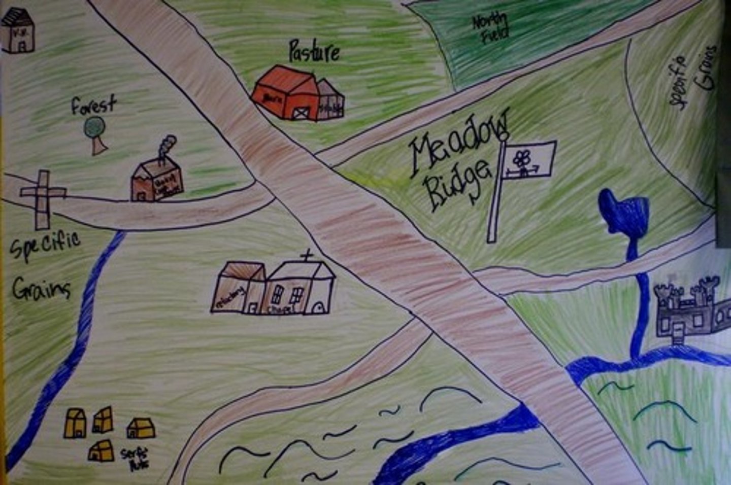 <p>an estate granted to a vassal by a lord under the feudal system in medieval Europe.</p>