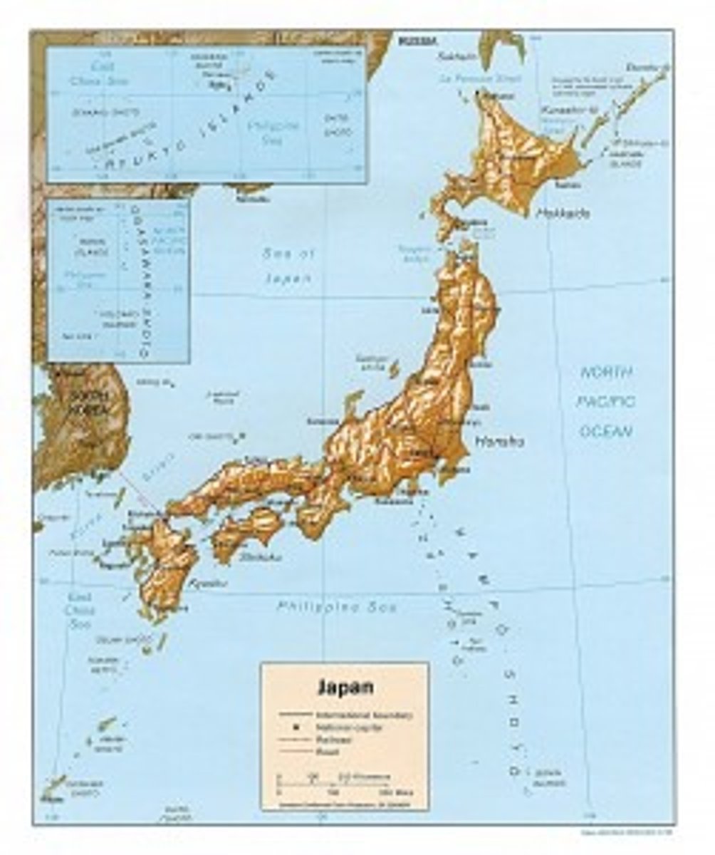 <p>A group of islands</p>