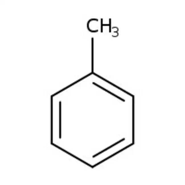 <p>Benzene with methyl group</p>