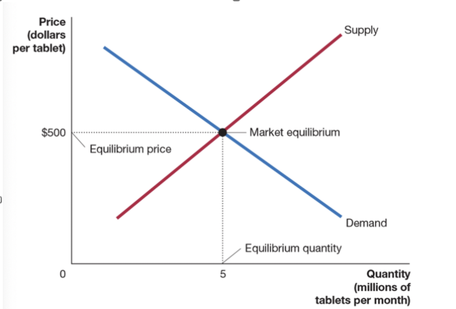 <p>What is Market Equilibrium?</p><p></p>