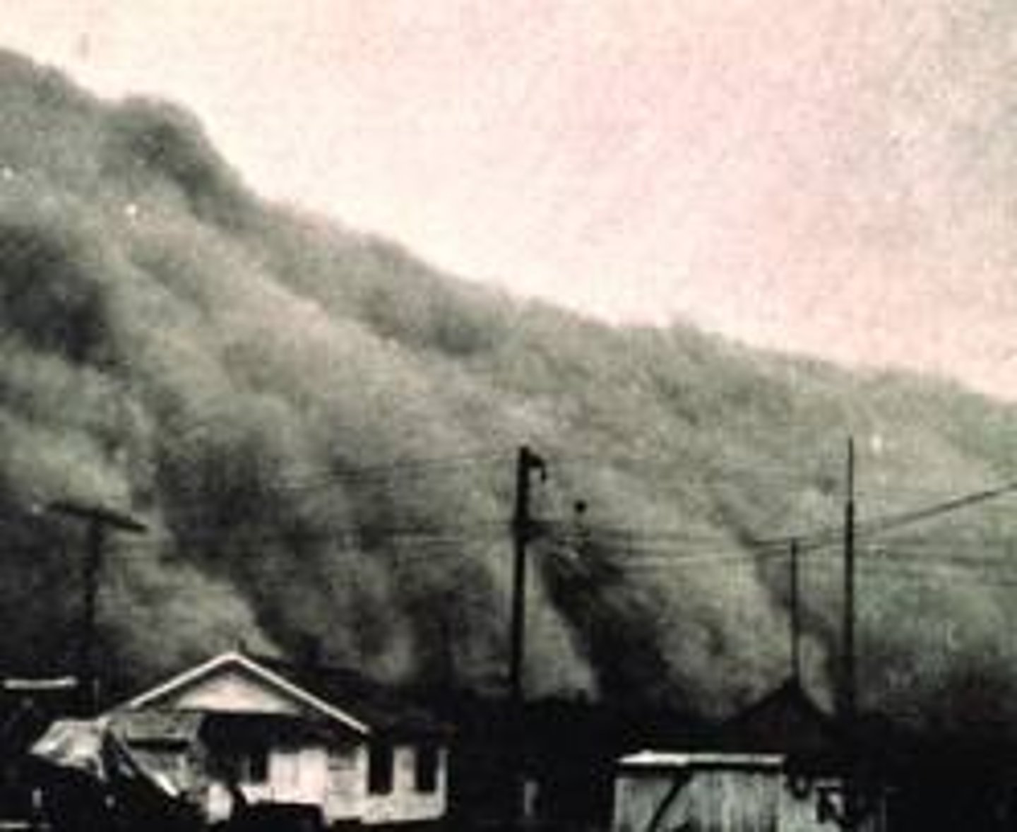 <p>Severe drought that worsened the Depression for people in the Midwest.</p>