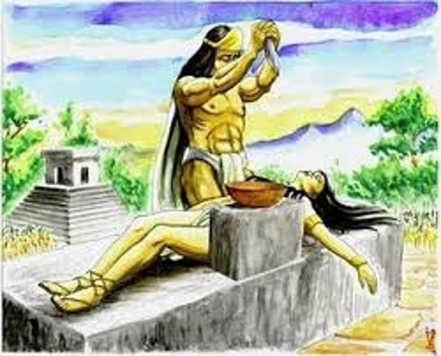 <p>Ofrecer una víctima a los dioses para pedirles algo o para darles las gracias</p>