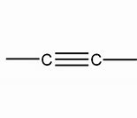 Name of functional group \= alkynyl
Suffix \= -yne
General formula \= Cn H2n-2

e.g. Ethyne
