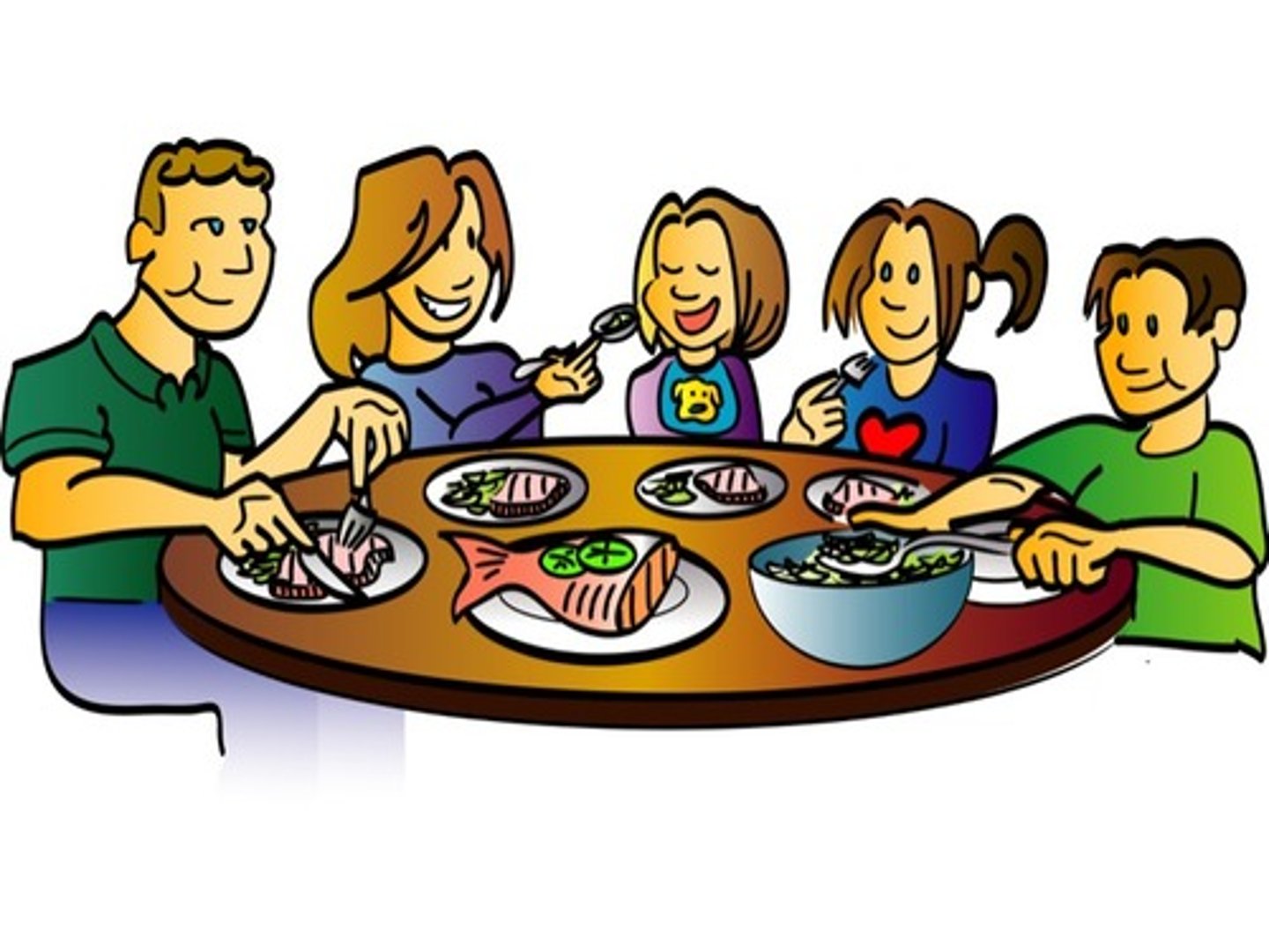 <p>to eat dinner</p>