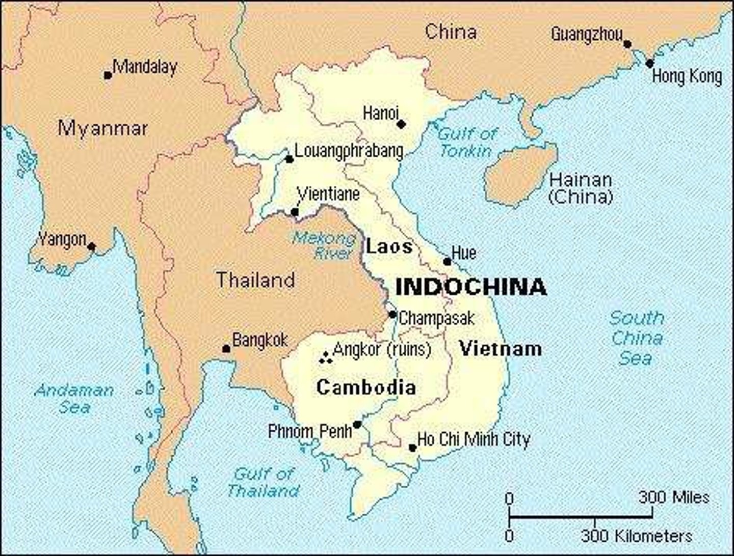 <p>a peninsula of southeastern Asia that includes Myanmar and Cambodia and Laos and Malaysia and Thailand and Vietnam</p>