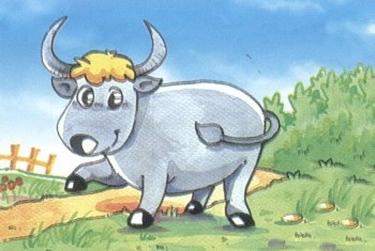 <p>ค ควาย</p><p>khaw khwai (water buffalo)</p><p>[kh / k] low class</p>