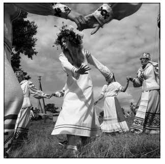 <p>People living within Belarus have a renewed sense of pride in their history and heritage, as demonstrated in the photo above. This is an example of which concept?</p>