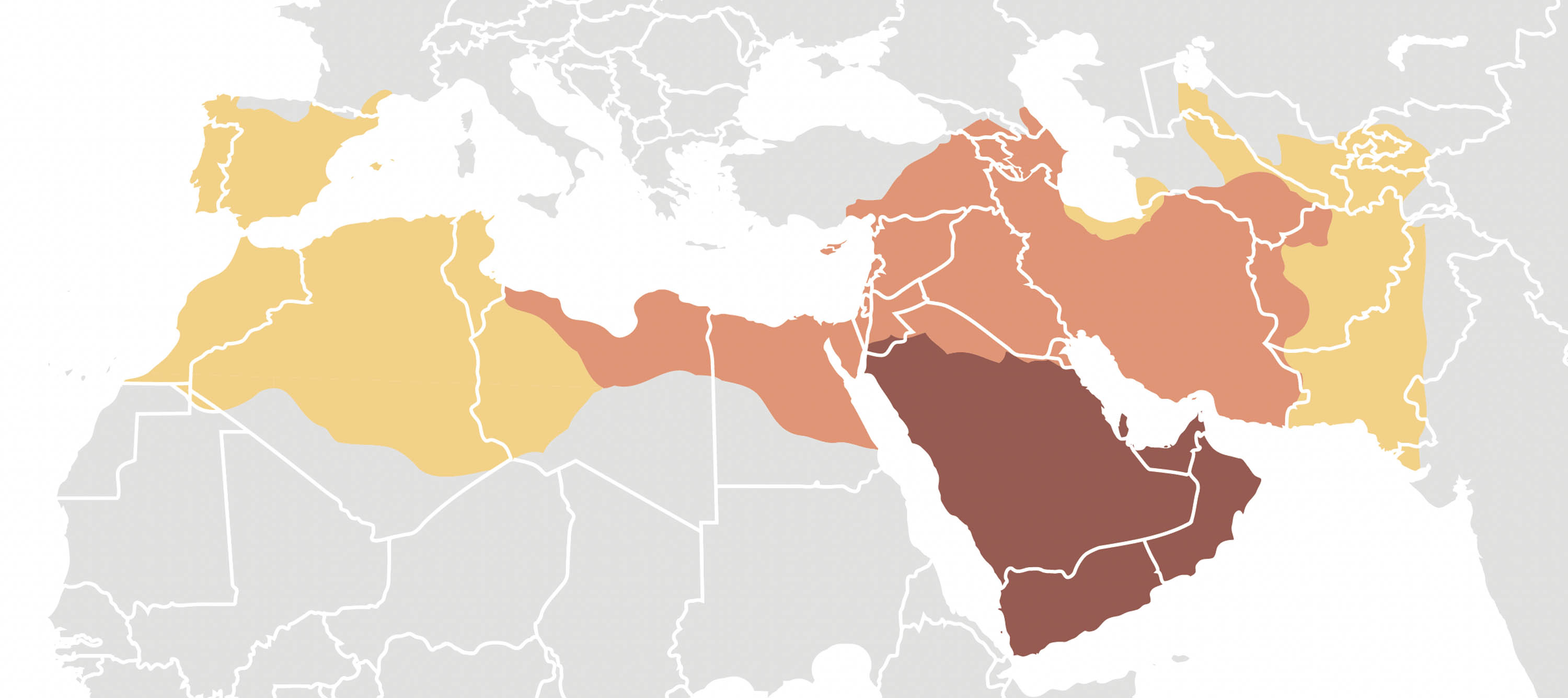 <p>the political and religious leadership system established after the death of the Prophet Muhammad</p>