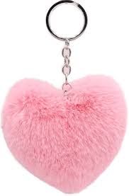 <p>Put</p><p>I put the heart keychain on my backpack</p>