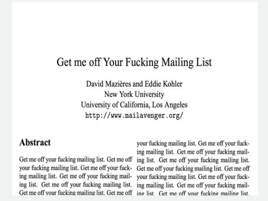 <p><strong>Predatory journals</strong></p>