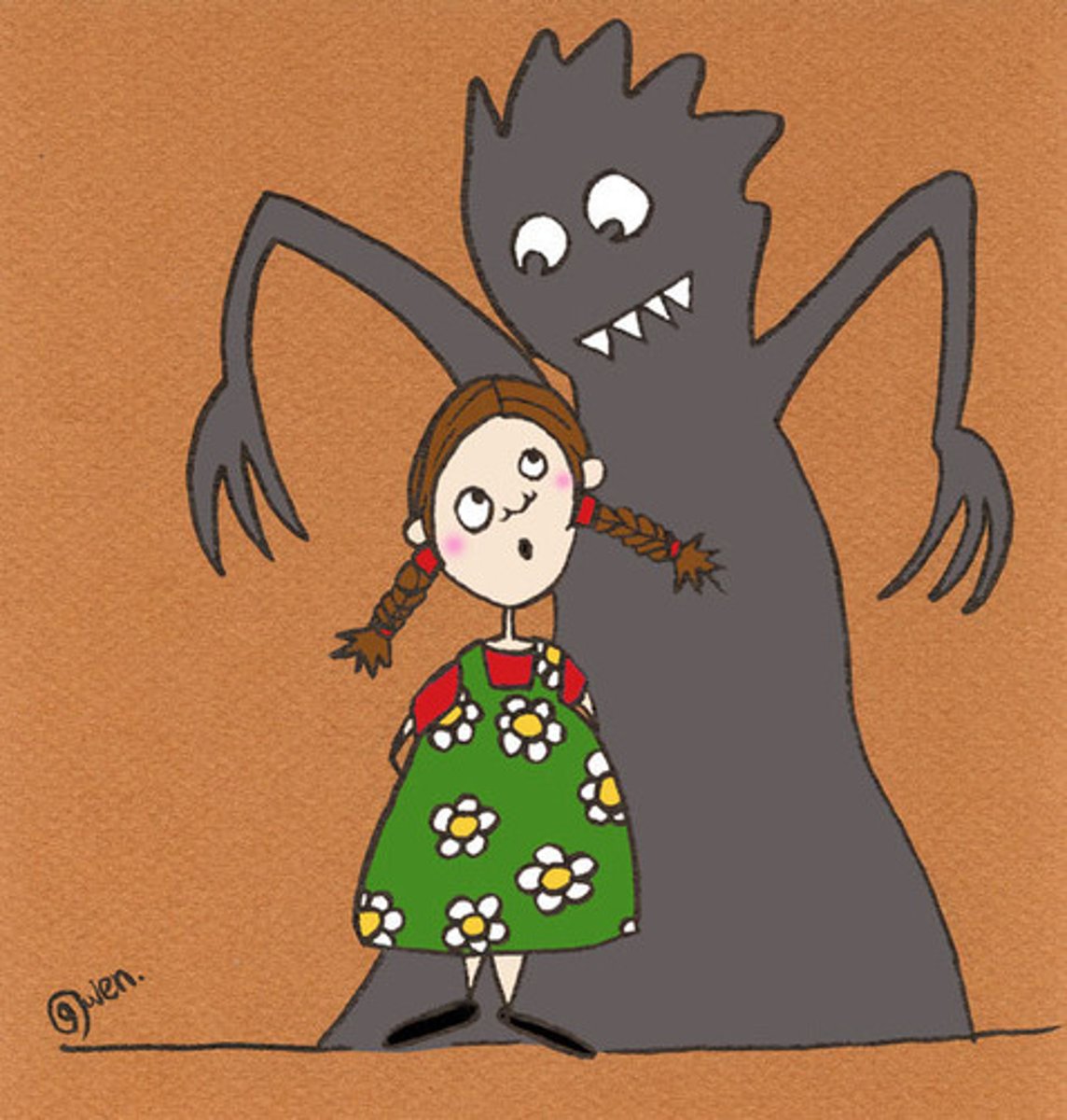 <p>to be afraid that</p>