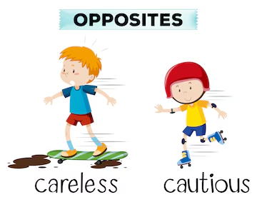 <p>Careful to avoid danger or mistakes. </p>