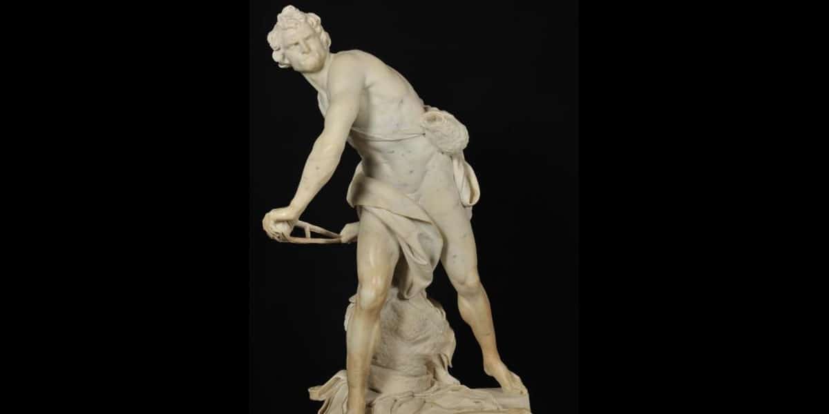 <p>To which stylistic period does this sculpture of David belong?</p>