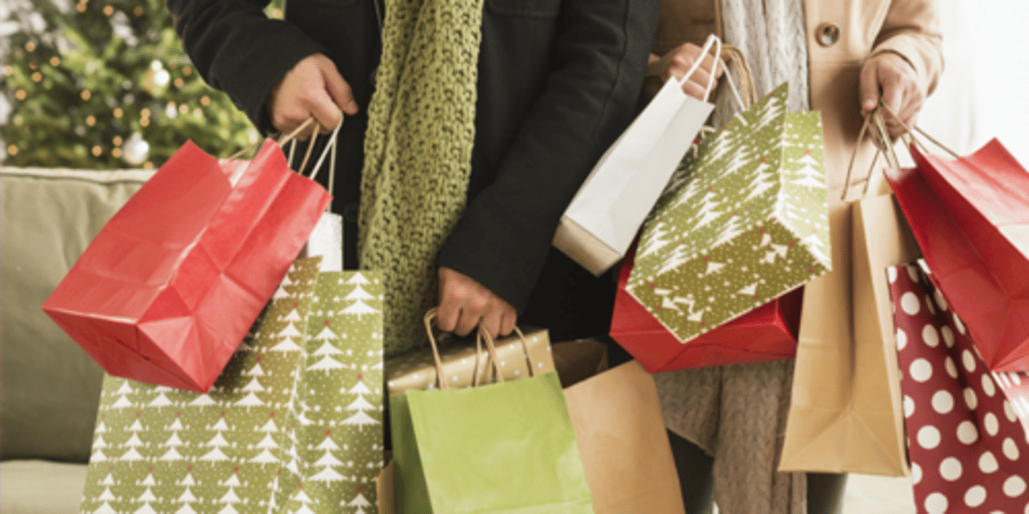 <p>Christmas shopping</p>