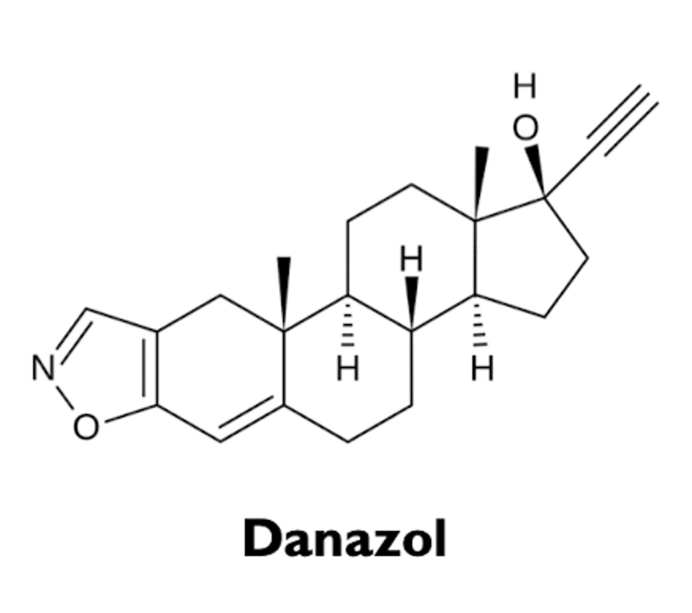 <p>- weak androgen, weak progestin, and antiestrogen</p><p>- effective for endometriosis</p>
