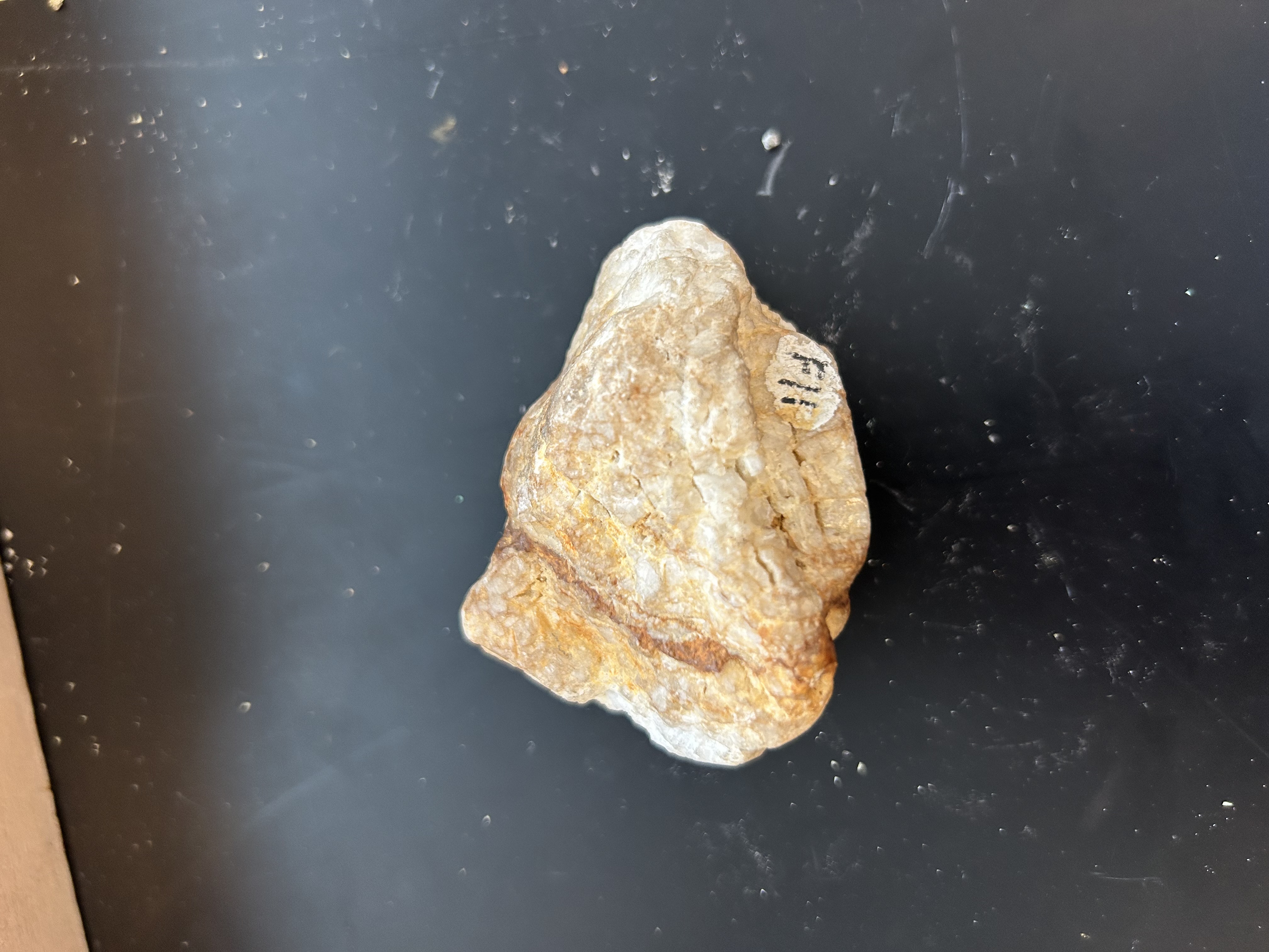 <p>Barite hand sample </p>
