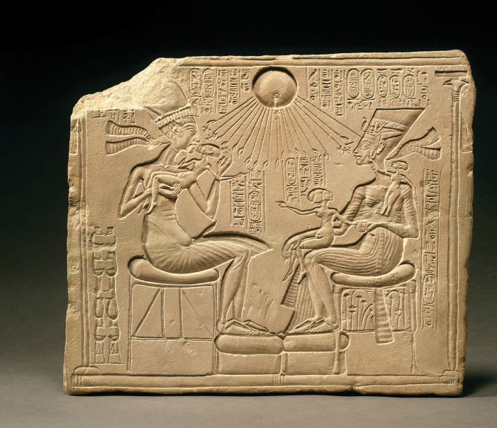 <p>What is unique about Amarna Period art?</p><ul><li><p>It emphasizes idealized, muscular bodies</p></li><li><p>It follows strict canonical proportions</p></li><li><p>It depicts only gods and pharoahs</p></li><li><p>It shows elongated, curving bodies with movement</p></li></ul><p></p>