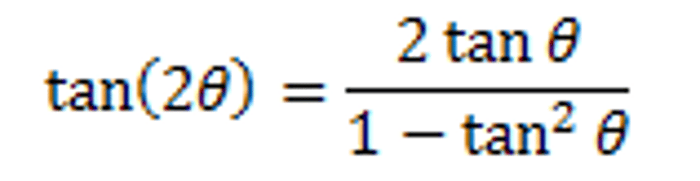 <p>Double Angle Identity</p>